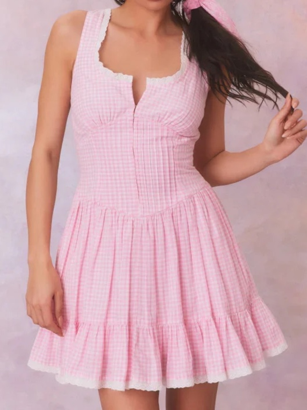 Loveshackfancy ceronne gingham dress
